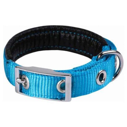 Animalis Collier Basic Confort Bleu pour Chien 15mm & 35cm