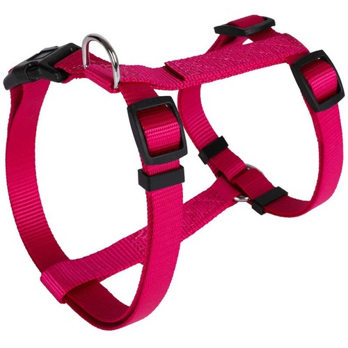 Animalis Harnais Basic Fuchsia pour Chien 15mm 43/65cm
