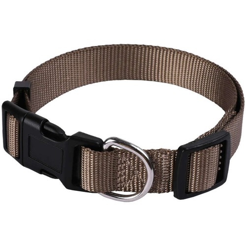Animalis Collier Basic pour Chien 12mm 20/30cm, Taupe