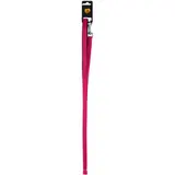 Animalis Laisse Basic Confort 25mm et 100cm pour Chien Fuchsia