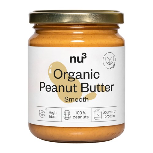 Nu3 Beurre cacahuète Smooth Bio 250g