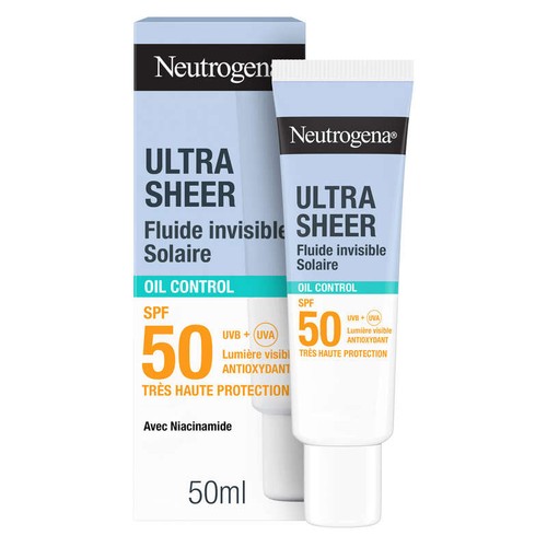 Neutrogena Ultra Sheer Fluide Invisible Solaire Oil Control SPF50+ 50ml