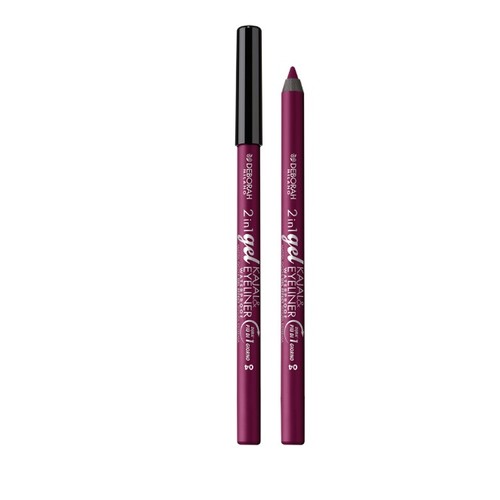 Deborah Crayon Gel 2en1 Aubergine 04