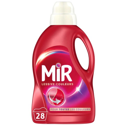 Mir Lessive couleurs x23 Lavages
