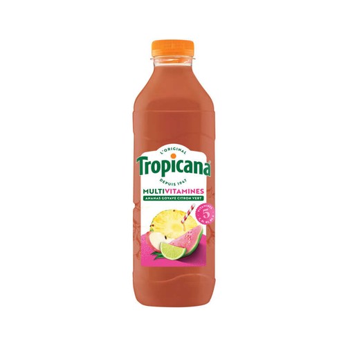 Tropicana Jus Multivitamine Ananas Goyave Citron 1L