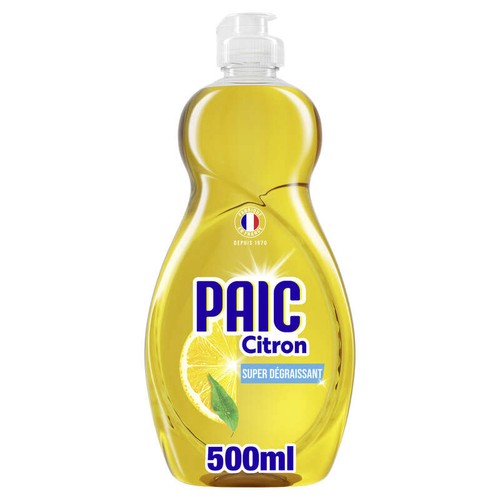 Paic Liquide vaisselle éclat citron 500ml