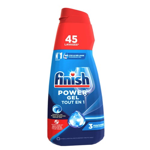 Finish Gel Lave-Vaisselle Power 900ml