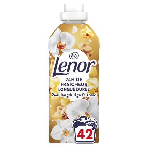 Lenor Adoucissant Ambre & Orchidée 42 Lavages
