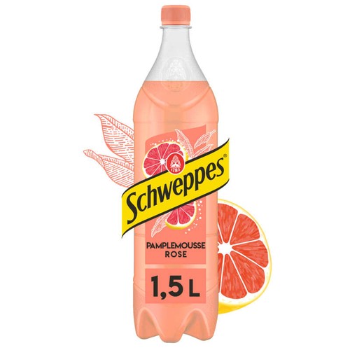 Schweppes Fruits pamplemousse Pet 1.5L