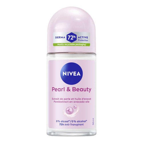 Nivea Déodorant Bille Anti-transpirant 72H Pearl & Beauty 50ml