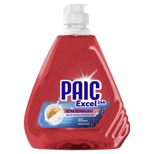 Paic Défi 24H Liquide vaisselle fruits rouges 500ml