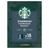 Starbucks Café Capsules Espresso Roast Intensité 11 x18