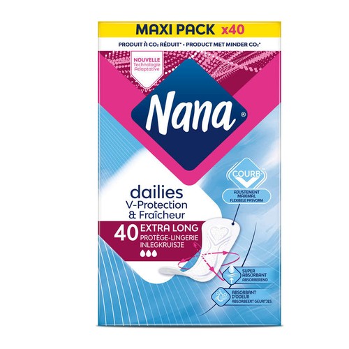 Nana Protège-lingerie Extra long Maxi pack x40