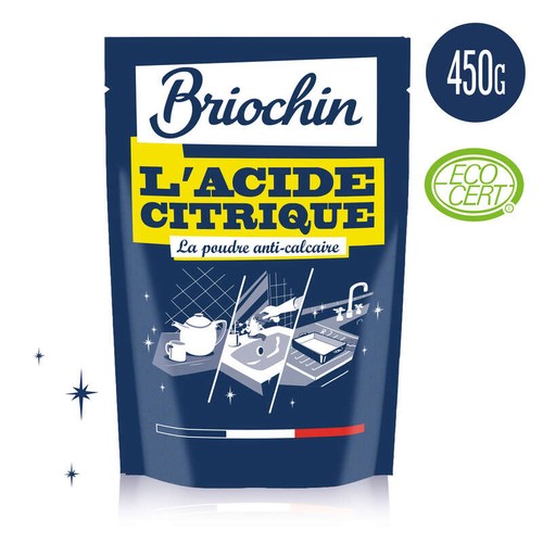 Briochin L’Acide citrique Ecocert 450g