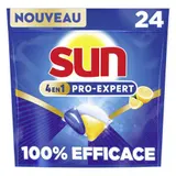 Sun Pro-Expert Capsules Lave-Vaisselle Citron x 24