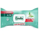 Carolin Lingettes Résistante Anti-Bactérien sans Javel x80