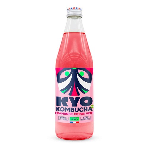 Kyo Kombucha framboise citron Bio 75cl