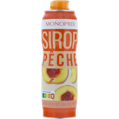 Monoprix Sirop Pêche 75cl