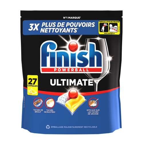 Finish Ultimate Capsules Lave-vaisselle Citron x27