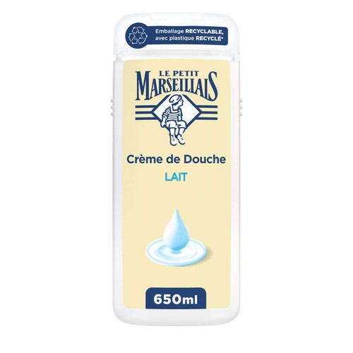 Le Petit Marseillais Crème de Douche & Bain Extra Douce Lait 650ml