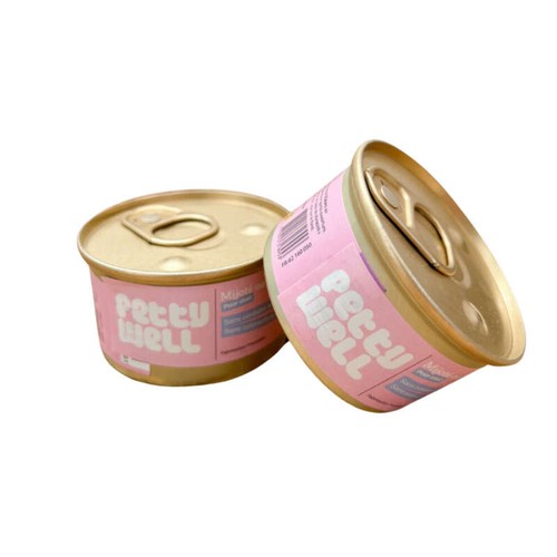 Petty Well Pâtée poulet-saumon chat 85g