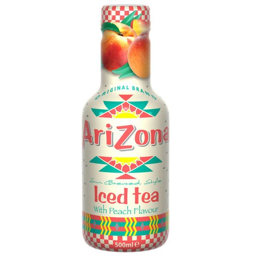 Arizona Thé Noir Saveur Pêche 500ml