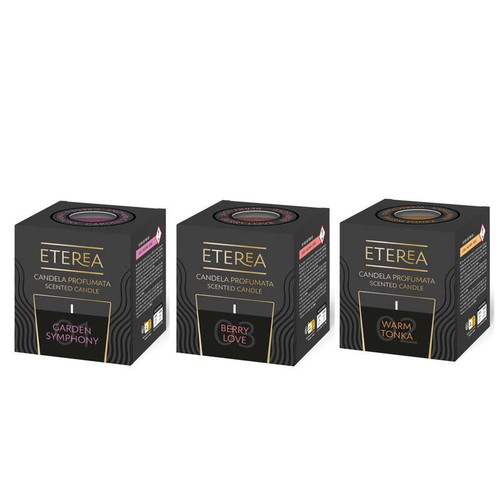 Eterea Bougies parfumées  x3 120g