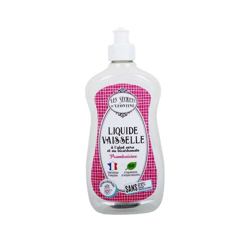 Les Secrets de Léontine Liquide vaisselle framboisine 500ml