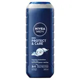 Nivea Men Gel Douche Homme Peaux sèches 3 en 1 Protect & Care  500ml