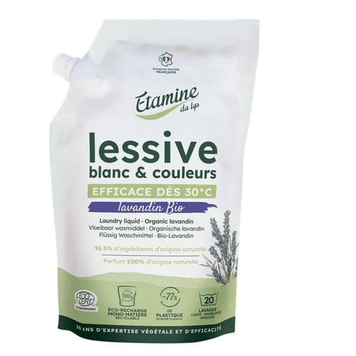 Etamine du Lys Ecorecharge Lessive liquide Lavande 1L