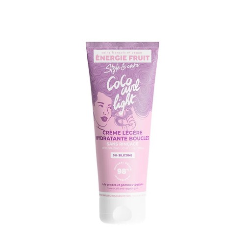 Energie Fruit Coco Curl Light Crème Légère Hydratante Cheveux Bouclés 200ml