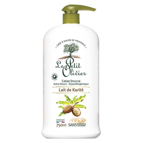 Le Petit Olivier Crème douche au lait de karité 750ml