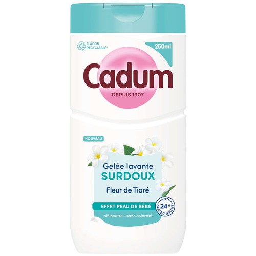 Cadum Gelée lavante surdoux fleurs de tiaré 250ml