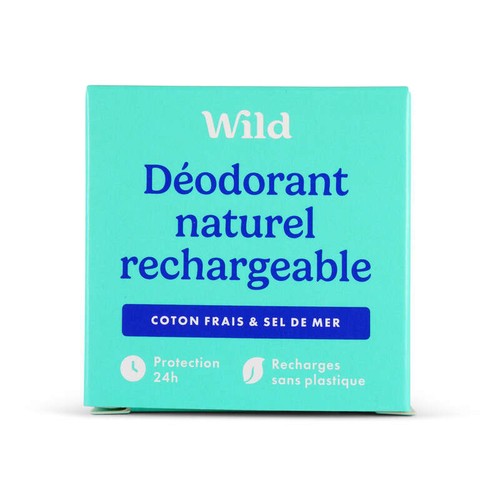 Wild Recharge de Déodorant coton 40g