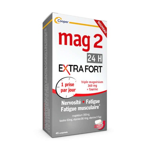 Mag 2 Extra Fort Complément alimentaire 45 comprimés