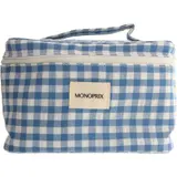 Monoprix Vanity Gros vichy bleu