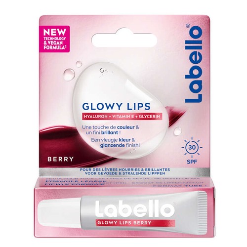 Labello Baume soin des lèvres  Hyaluron Glow Berry Tinted 10ml