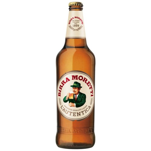 Birra Moretti Bière blonde italienne 4,6% vol. 66cl