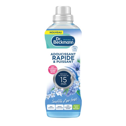 Dr Beckmann Adoucissant Liquide Souffle d'Air Frais Séchage Rapide 770ml