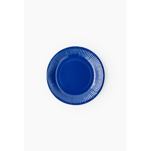 Monoprix Assiettes Film Plastique Bleu Marine x20