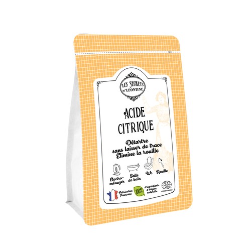 Les Secrets de Léonine Acide citrique Ecocert  500g