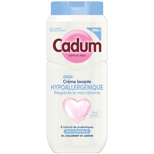 Cadum Douche Crème lavante hypoallergénique 500ml
