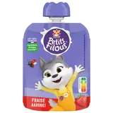 Petits filous Yaourt Enfant Brassé Aromatisé Fraise et Pêche 4x85g