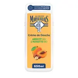 Le Petit Marseillais Crème de Douche & Bain Extra Douce Abricot Bio & Noisette Bio 650ml