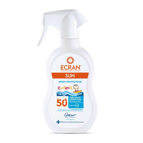 Ecran VitEox Crème solaire Enfant Corps Visage SPF50+ Spray de 270ml