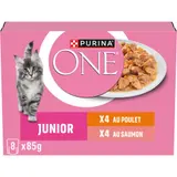 Purina One Aliment pour chats adultes 8x85g