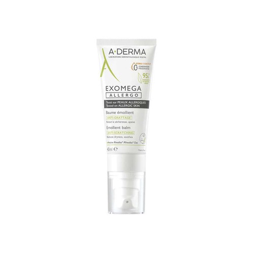 A-Derma Exomega Allergo Baume Émollient Anti-Grattage 40ml