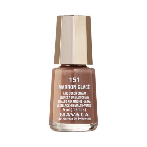 Mavala Mini Color Vernis à Ongles Crème  Couleur 151 Marron Glacé 5ml