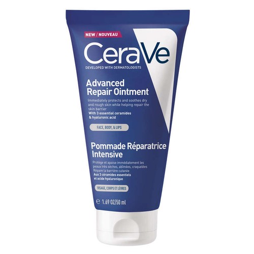 CeraVe Pommade Réparatrice Intensive Visage Corps Lèvres 50ml