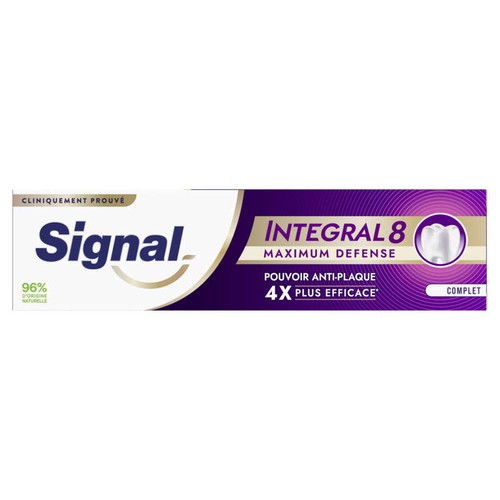Signal Intégral 8 Dentifrice Maximum Défense Complet 75ml